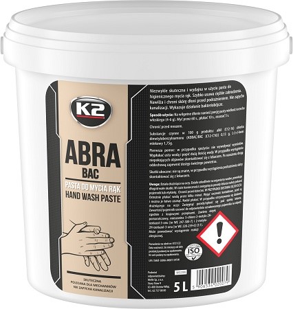 K2 ABRA Pasta mycia do rąk 5L   (W525)