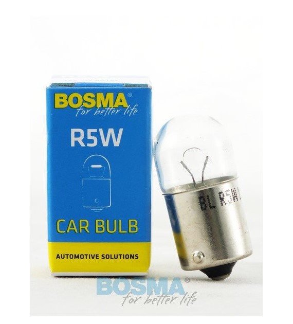 Żarówka 12V  5W Ba15s Bosma *1581S* single BOX