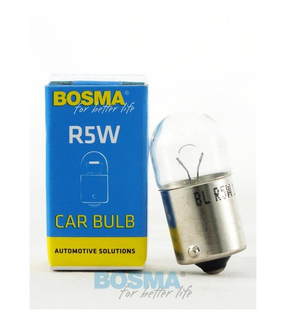Żarówka 12V  5W Ba15s Bosma *1581S* single BOX