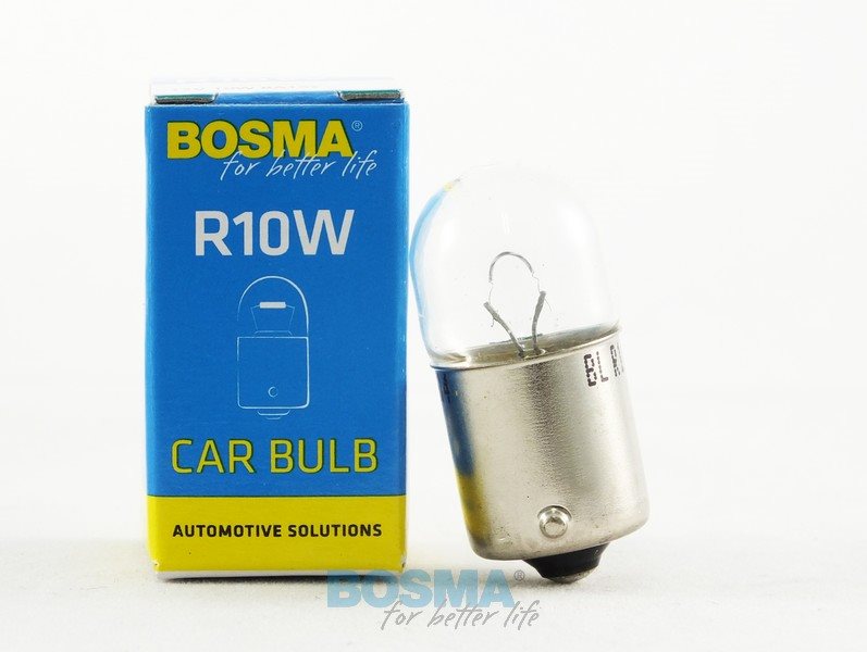 Żarówka 12V 10W Ba15s Bosma *1611S* single BOX
