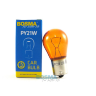 Żarówka 12V 21W BAU15s PY21W pomarańczowa Bosma *0287S* single BOX asymetryczna
