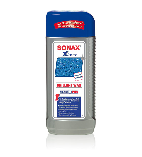 SONAX Xtreme Brillant Polish & Wax1 NanoPro 250ml (201100)