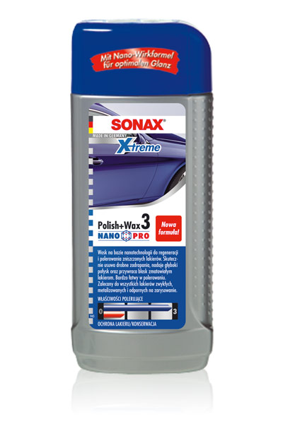 SONAX Xtreme Polish & Wax3 Nanopro 250ml (202100)