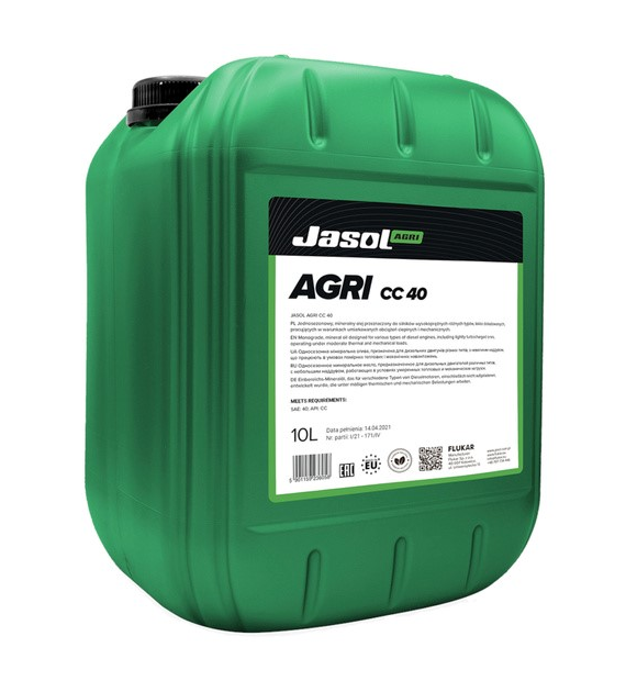 Olej JASOL AGRI CC-40   10L (superol)