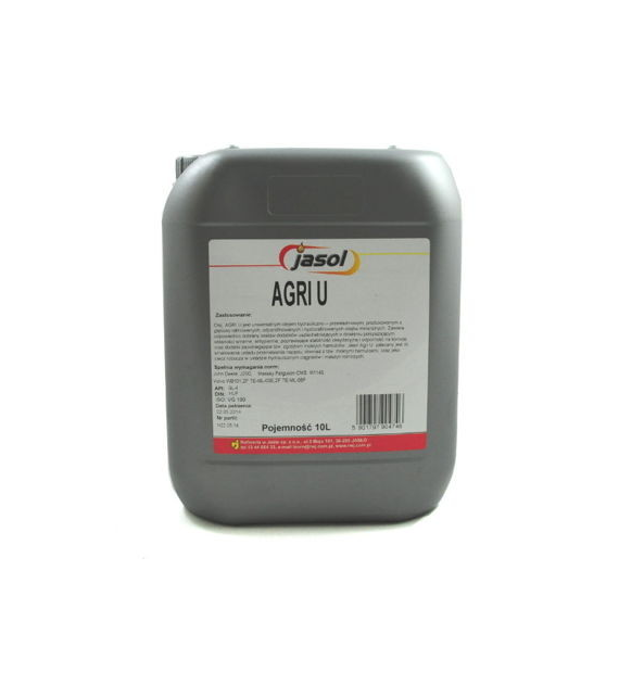 Olej JASOL AGRI U 10L   (zam. AGROL U)