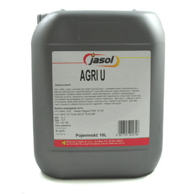 Olej JASOL AGRI U 10L   (zam. AGROL U)