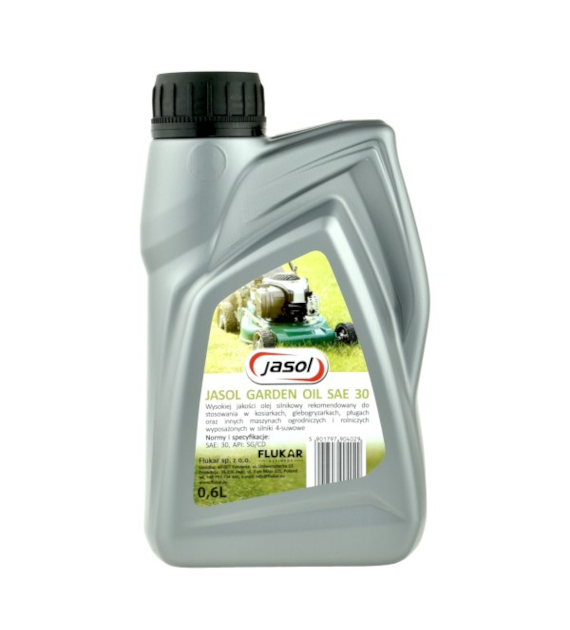 Olej JASOL GARDEN OIL  SAE-30 (do KOSIAREK)(op.12szt)   0,6L