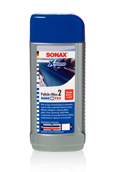 SONAX Xtreme Polish & Wax2 Nanopro 250ml (207100)