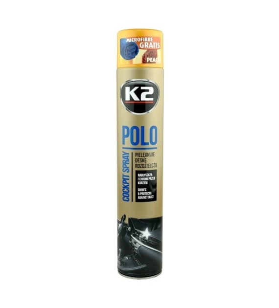 Kokpit K2  POLO COCKPIT 750ml spray zapach Brzoskwinia  (K407BR0) (op. 12szt)