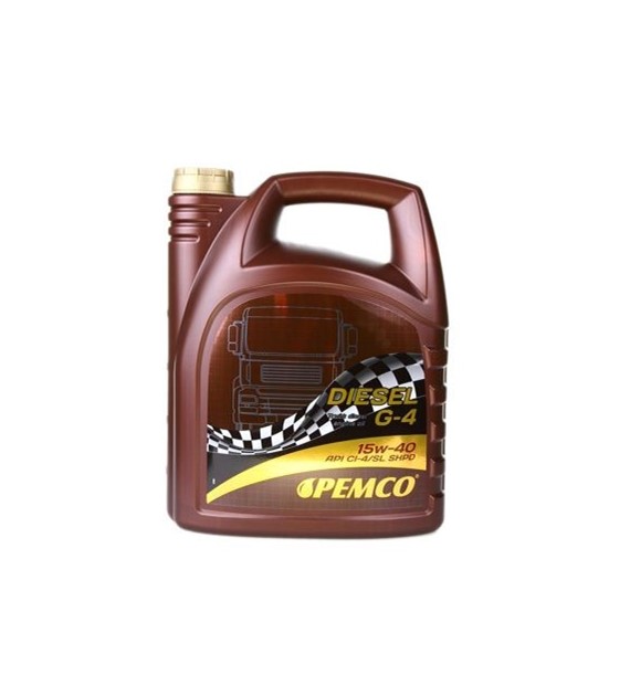 Olej Pemco Diesel G-4 SHPD 15W/40   5l (zam. Delvac)