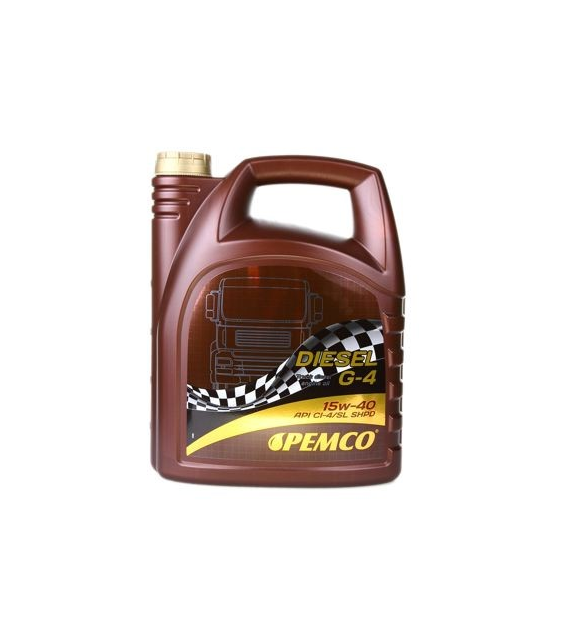 Olej Pemco Diesel G-4 SHPD 15W/40   5l (zam. Delvac)