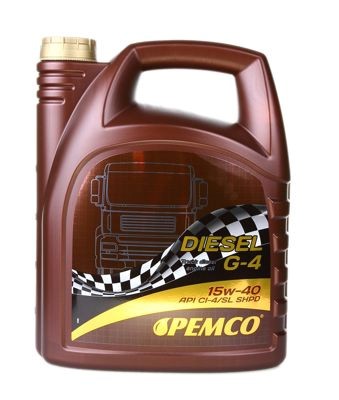 Olej Pemco Diesel G-4 SHPD 15W/40   5l (zam. Delvac)