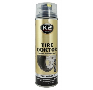 K2 TIRE DOCTOR uszczelniacz opon , koło zapasowe 535ml >14    (B311)