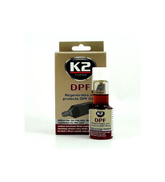 K2 Dodatek do czyszczenia filtra DPF 50ml   (T316) (op. 12szt)