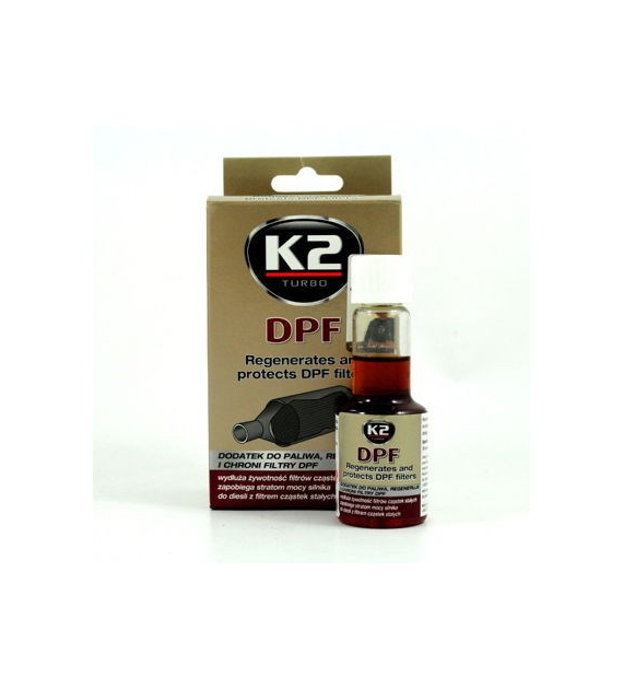 K2 Dodatek do czyszczenia filtra DPF 50ml   (T316) (op. 12szt)