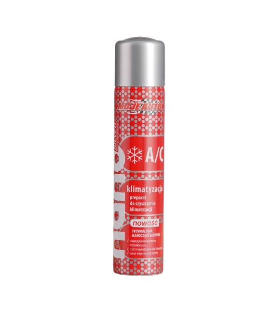 Moje Auto NANO SILVER do czyszczenia odgrzybiania klimatyzacji  200ml dezynfekcja (19-535)