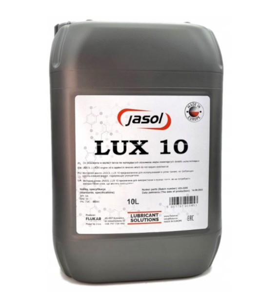 Olej JASOL LUX-10  10L