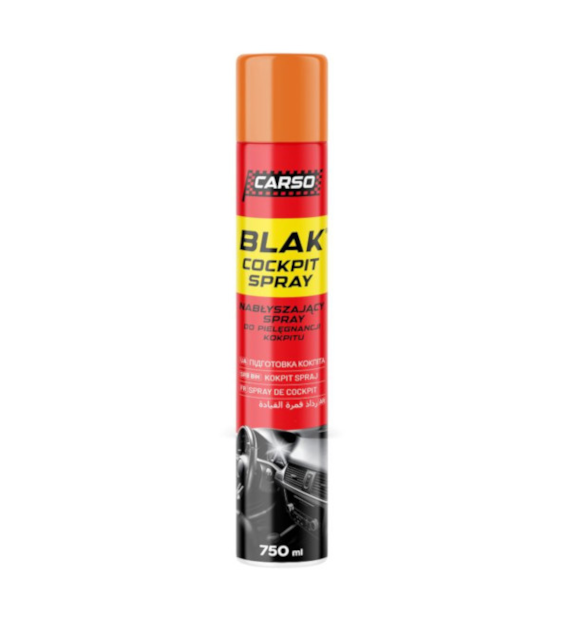 K2 CARSO Kokpit Blak BRZOSKWINIA do nabłyszczania deski rozdzielczej 750ml    (C407BR) (op. 12szt)