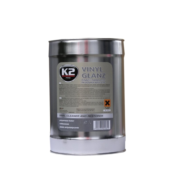 K2 VINYL GLANZ czyści i nabłyszcza tworzywa sztuczne 5L   (M191)