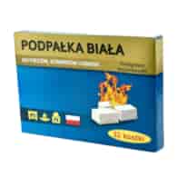 Podpałka do grilla kostka - ekologiczna BIAŁA 32 kostki