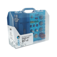 Żarówka 12V Vision 12V   zasobnik 2xH7 +18 elementów 71022 zestaw /AMIO *01494*