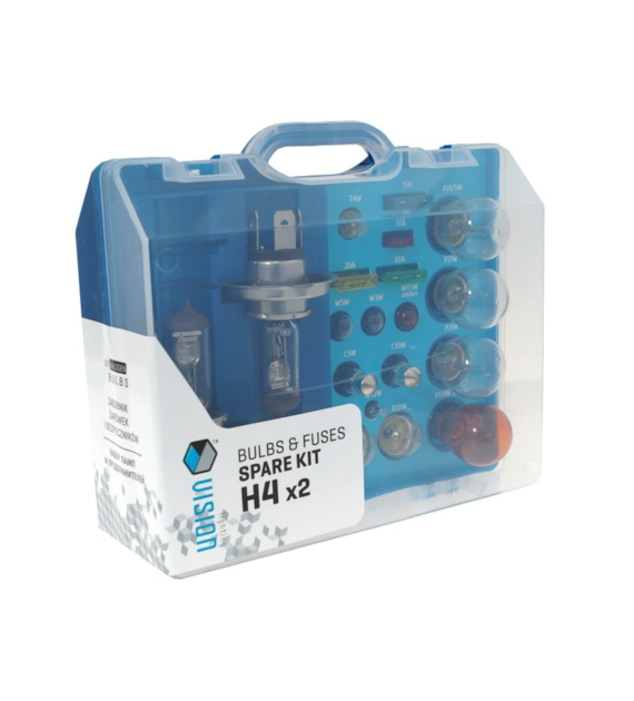 Żarówka 12V Vision 12V   zasobnik 2xH4 +18 elementów 71021 /AMIO 01497