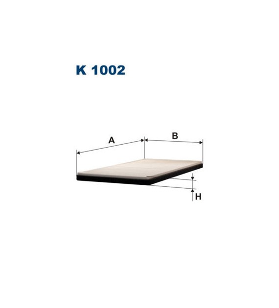 Filtr kabinowy K1002