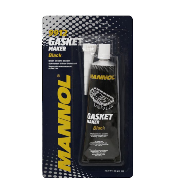 Mannol silikon wysokotemp. czarny *9912* 85g