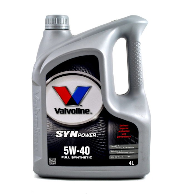 Olej Valvoline SYNPOWER 5W/40 4l