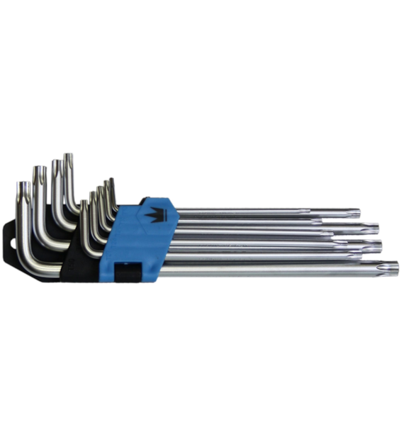 CORONA IMBUSY TORX DŁUGIE T10-T50 9 ELEMENTÓW