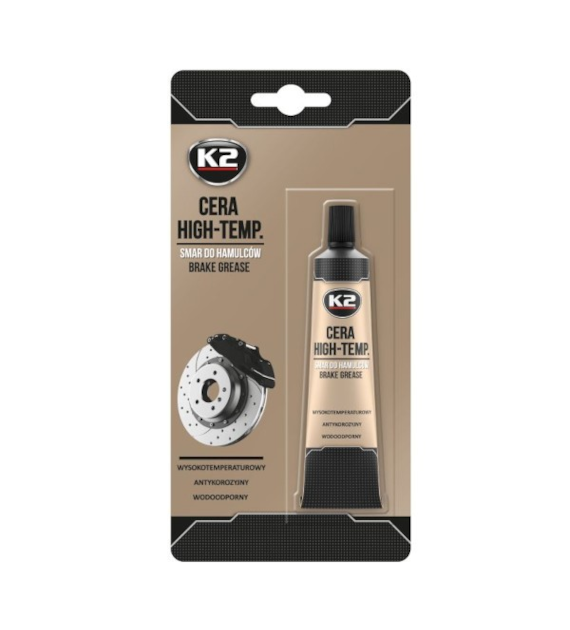 K2 Breake Grease smar wysoko temp. do tłoczków hamulcowych 18ml    (B405)