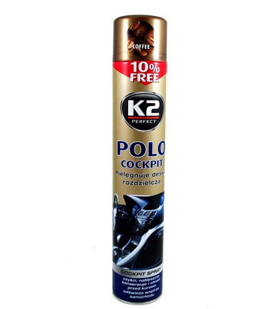 Kokpit K2  POLO COCKPIT 750ml spray zapach Kawa   (K407KA0) (op. 12szt)