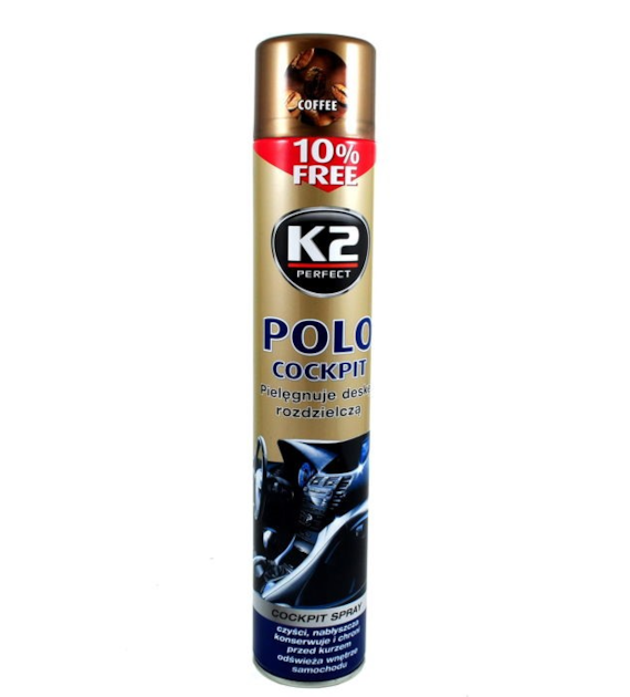 Kokpit K2  POLO COCKPIT 750ml spray zapach Kawa   (K407KA0) (op. 12szt)