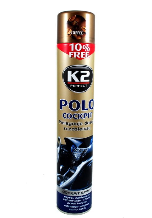 Kokpit K2  POLO COCKPIT 750ml spray zapach Kawa   (K407KA0) (op. 12szt)