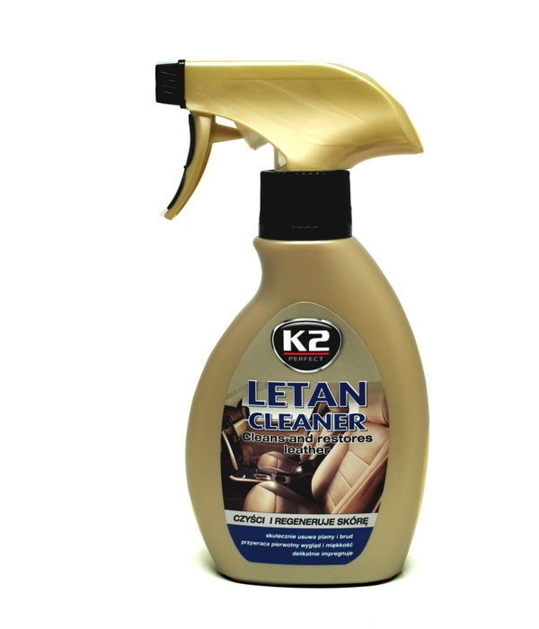 K2 Letan Cleaner płyn do czyszczenia skóry atomizer 250ml   (K204) (op. 12szt)