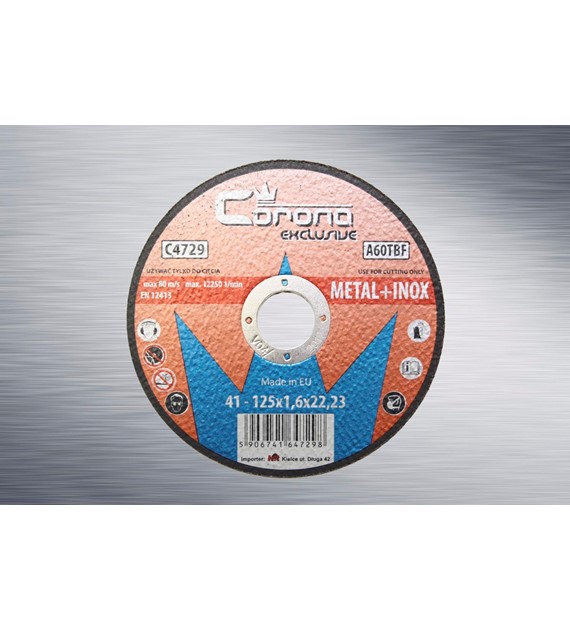 CORONA TARCZA METAL 125X1 EXCLUSIVE