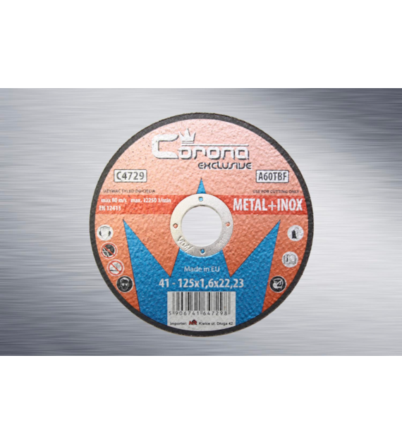 CORONA TARCZA METAL 125X1 EXCLUSIVE