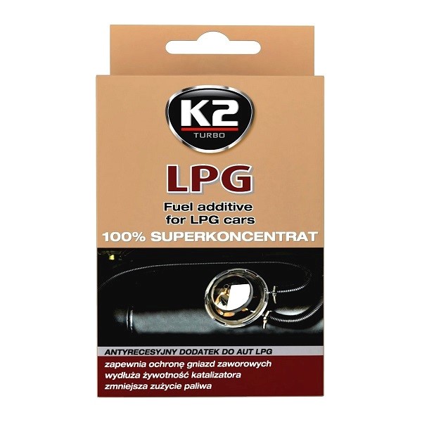 K2 LPG dodatek do paliwa , chroni silniki zasilane LPG  50ml   (T317)