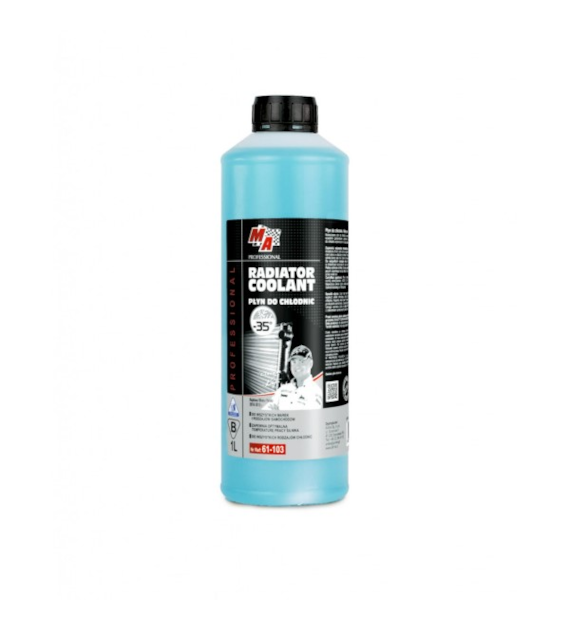 Płyn do chłodnic MA PRO niebieski  1L -35C gotowy (61-103)