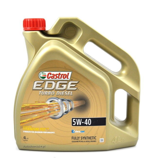 Olej Castrol EDGE Turbo Diesel  5W/40    4l *1535BA*