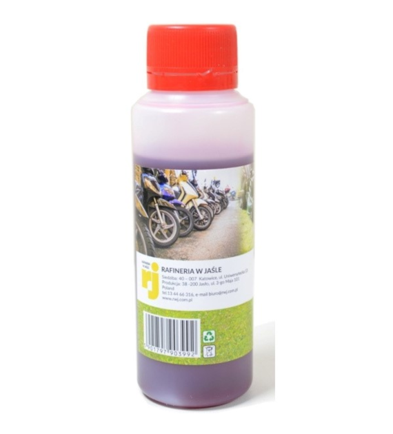 Olej JASOL 2T Stroke OIL Semisynthetic TC  czerwony  100ml (op.24szt)