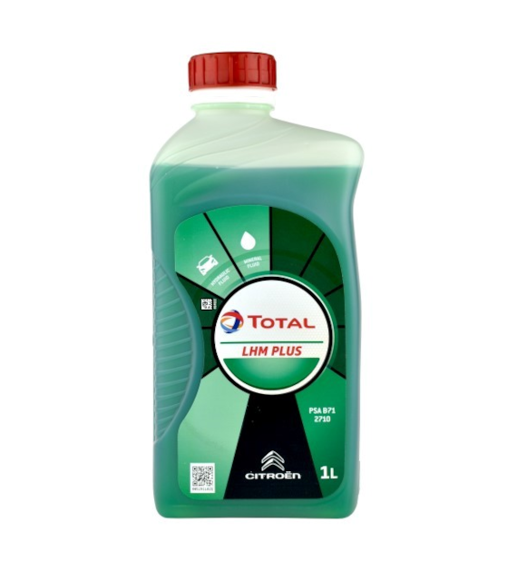 Olej TOTAL LHM Plus 1l (zielony) płyn do zawieszenia
