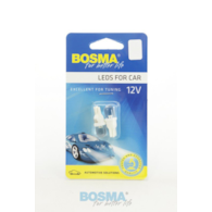 Żarówka 12V Bosma W5W 1x LED całoszklana 5 W  WHITE 2szt *2441*