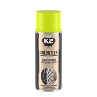 K2 COLOR FLEX guma w sprayu żółty 400ml   (L343ZO) qq