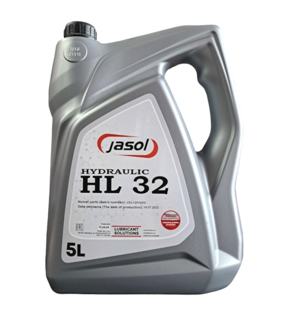 Olej JASOL HYDRAULIC HL 32 5L (hydrauliczny)(op.3szt)