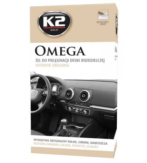 K2 OMEGA żel do plastików wewnętrznych Zestaw 500ml   (G410)