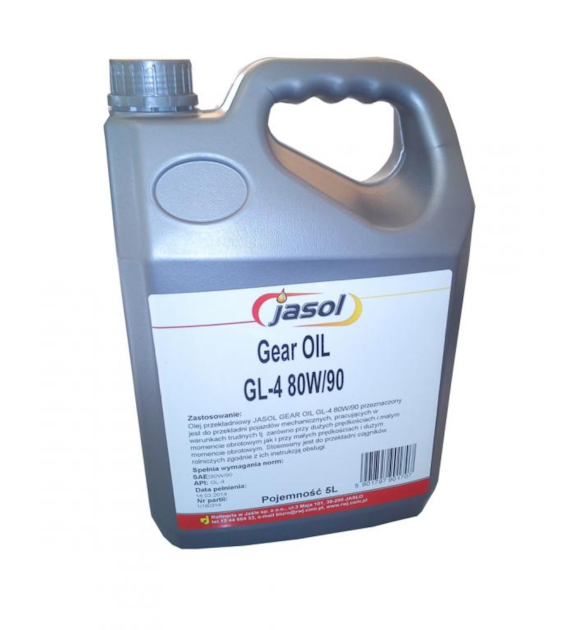 Olej JASOL GOLD GL-4 85w/140  5l