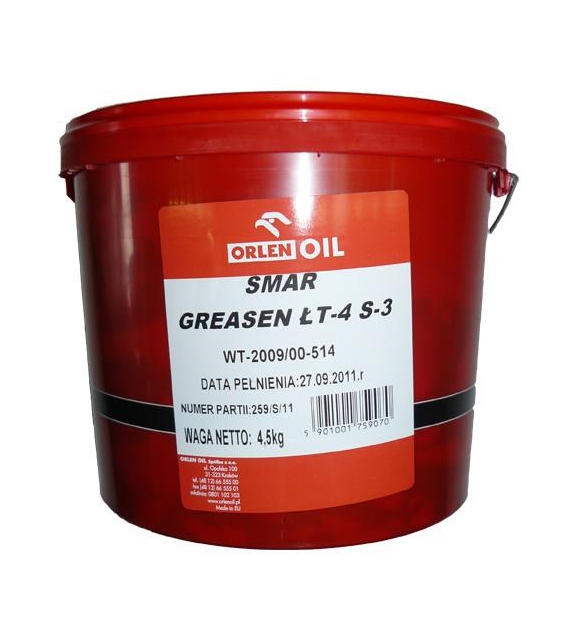 Smar ŁT4-S3 4,5kg Orlen