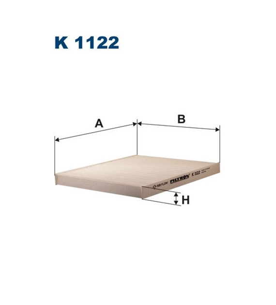 Filtr kabinowy K1122