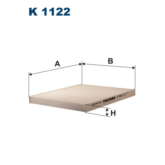 Filtr kabinowy K1122